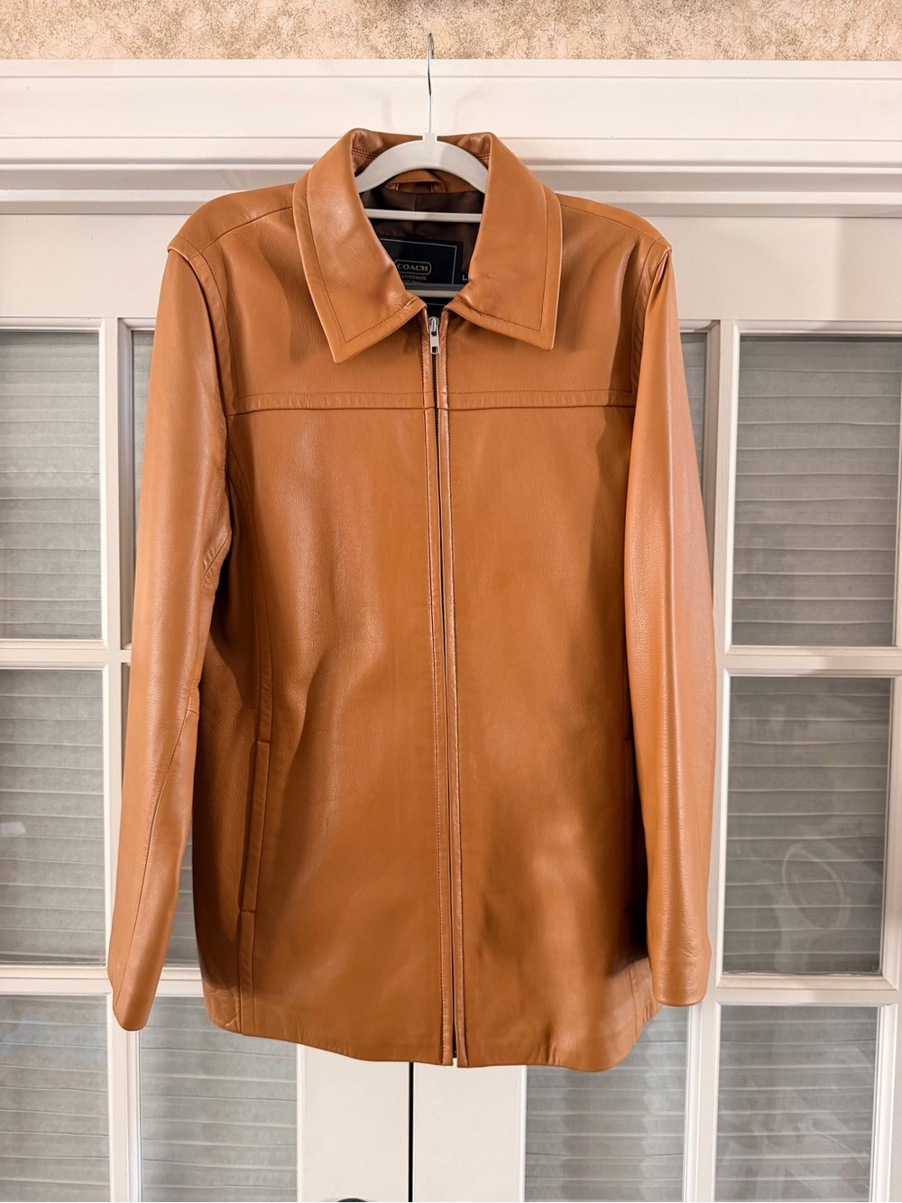 RARE Vintage COACH Leather Jacket | "Made in Korea" Era